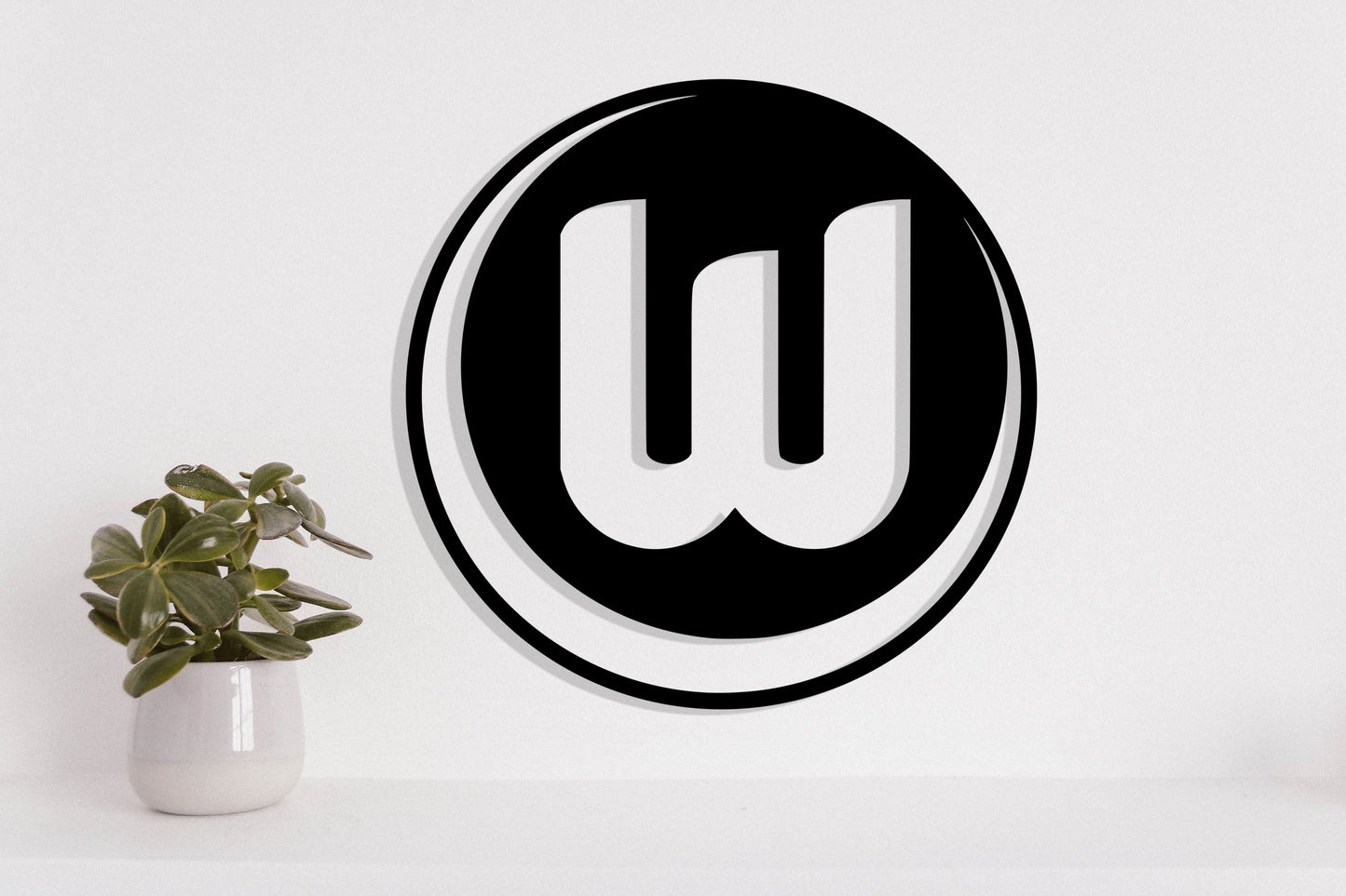 Wolfsburg FC Batch Shield Metal Laser Cut file svg dxg jpg png pdf ai eps