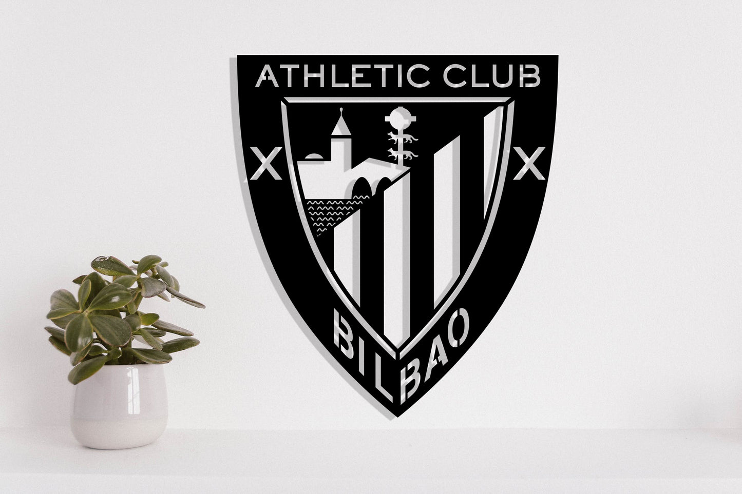 Athletic Bilbao FC Batch Shield Metal Laser Cut files