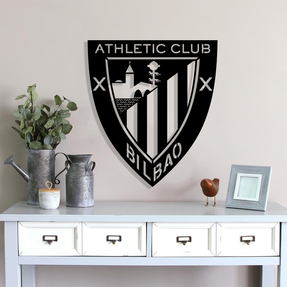 Athletic Bilbao FC Batch Shield Metal Laser Cut files