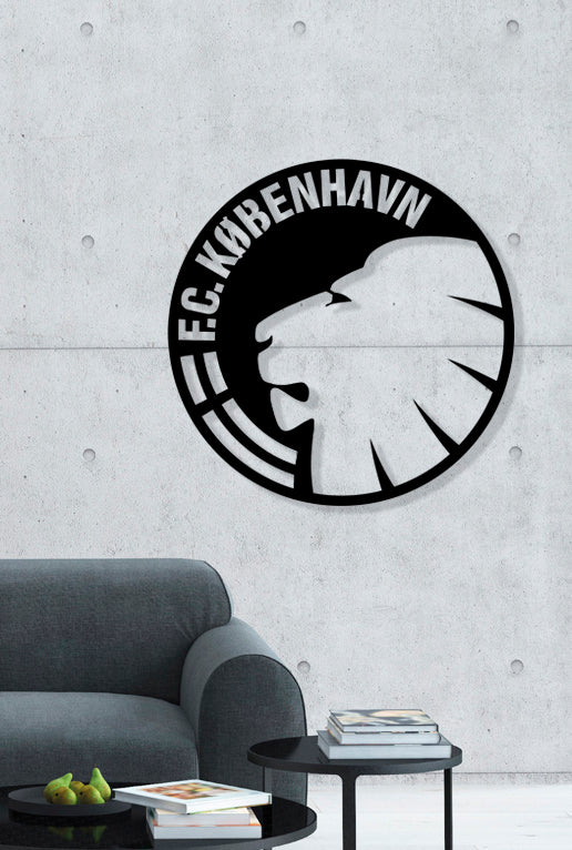 Copenhagen FC Batch Shield Metal Laser Cut files