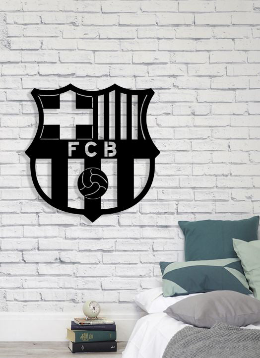 Barcelona FC Batch Shield Metal Laser Cut files
