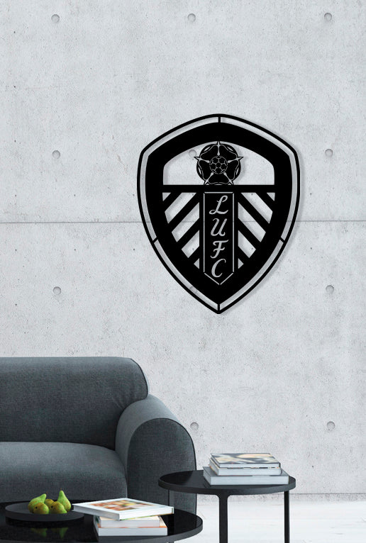 Leeds United FC Badge Shield Metal Laser Cut files