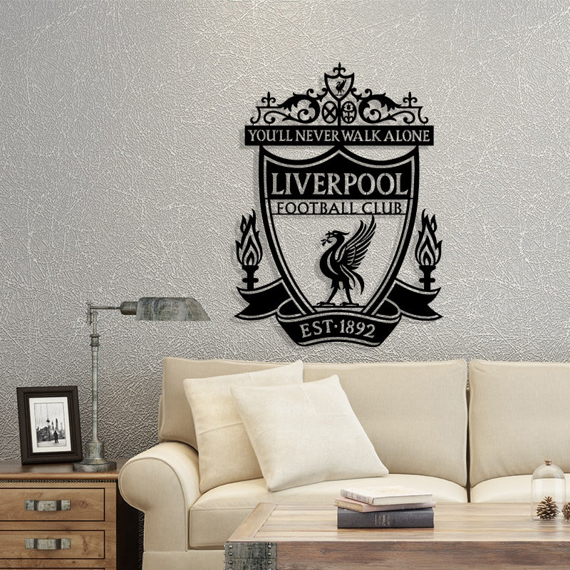Liverpool FC Batch Shield Metal Laser Cut files