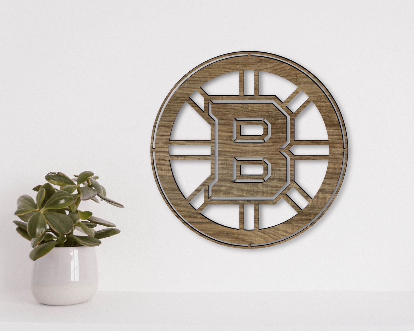 Boston Bruins NHL Teams Designed Logo Badge Shield Metal Laser Cut files svg dxf ai png jpg pdf eps