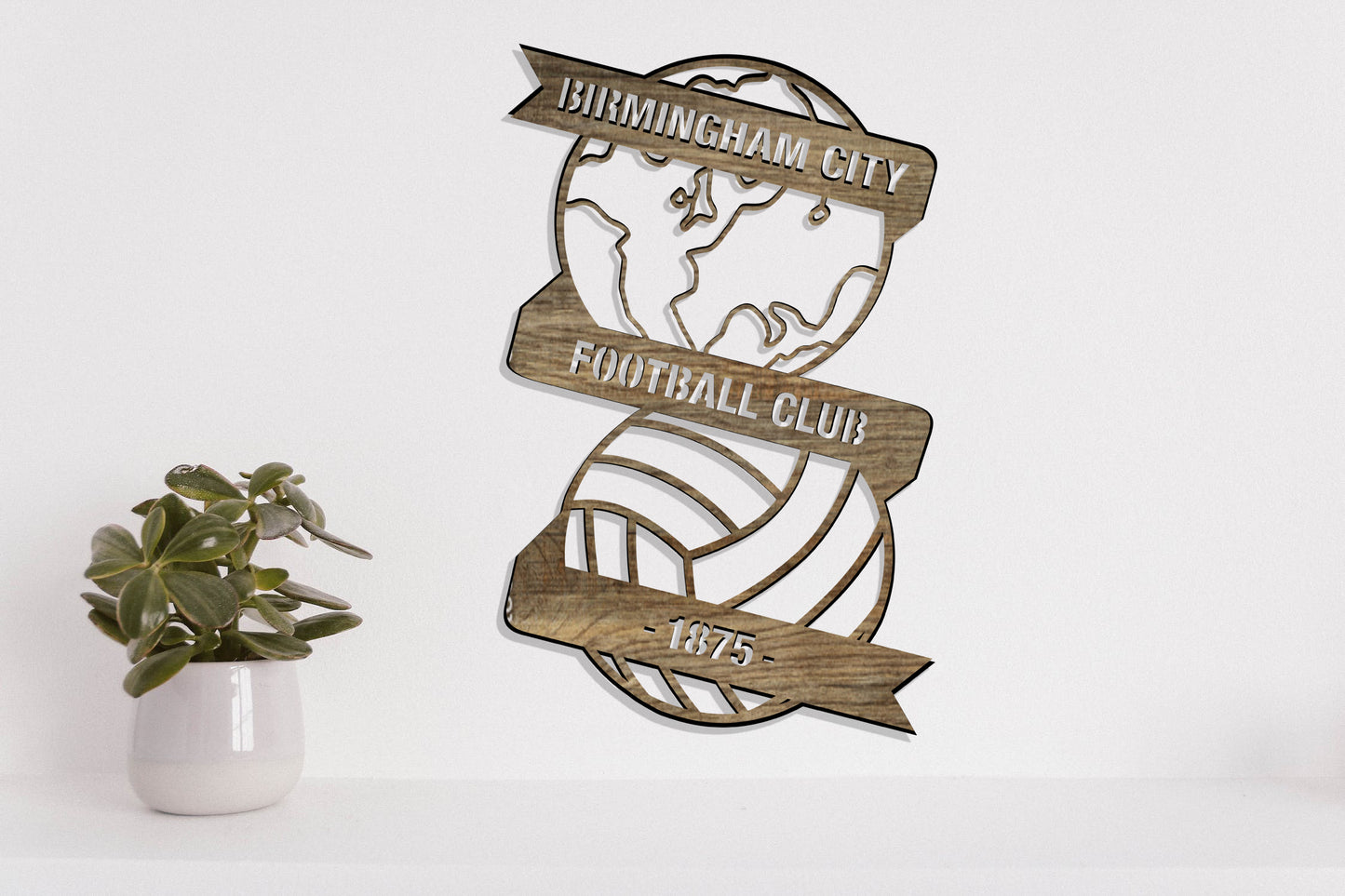 Birmingham City FC Batch Shield Metal Laser Cut files svg dxg jpg png pdf ai eps