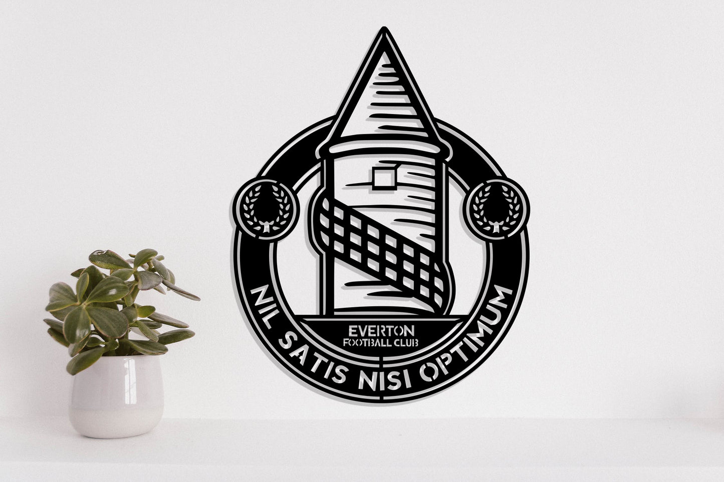 Everton FC (vintage) Badge Shield Metal Laser Cut files ai png svg dxf, jpg eps pdf