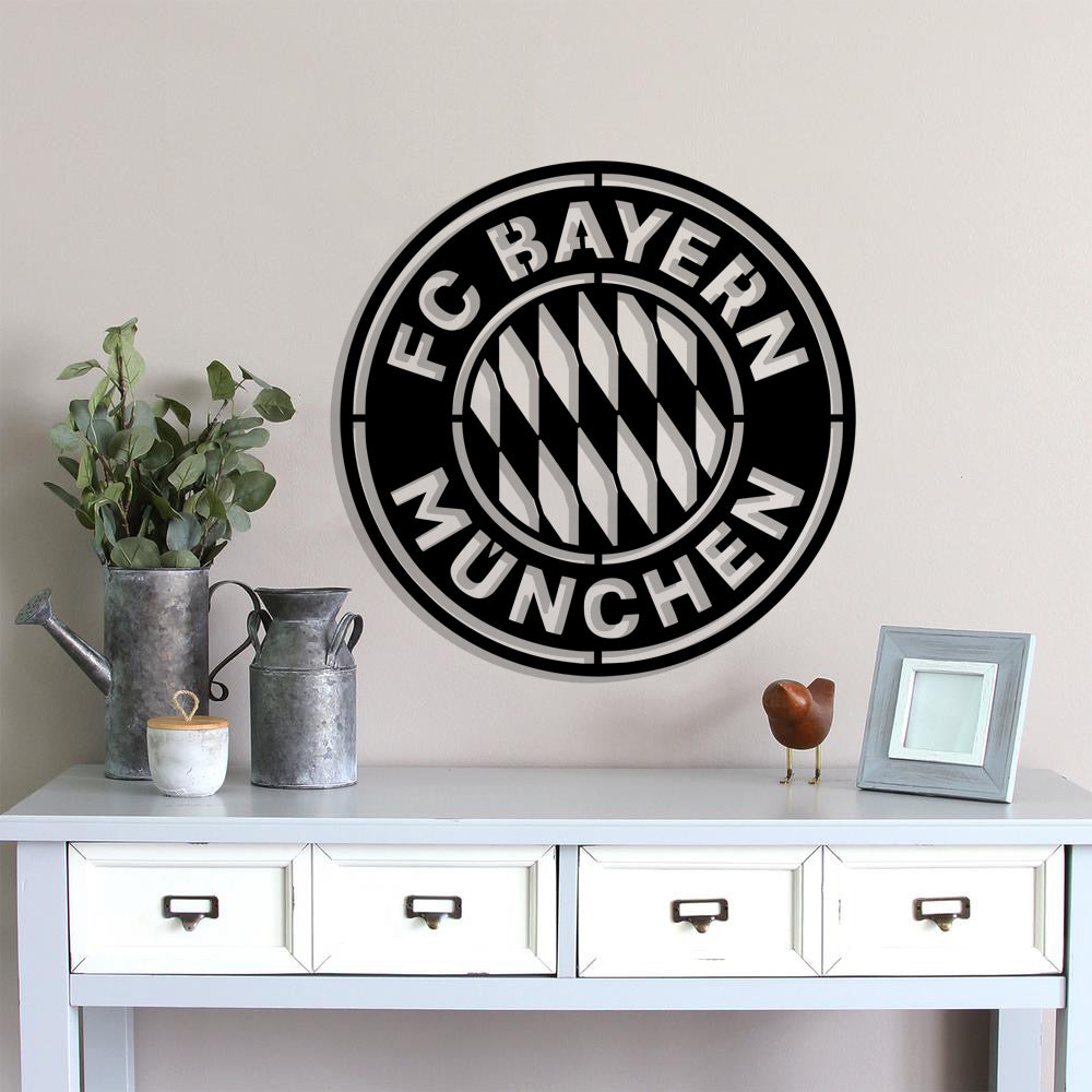 Bayern Munich FC Batch Shield Metal Laser Cut file svg dxg jpg png pdf ai eps