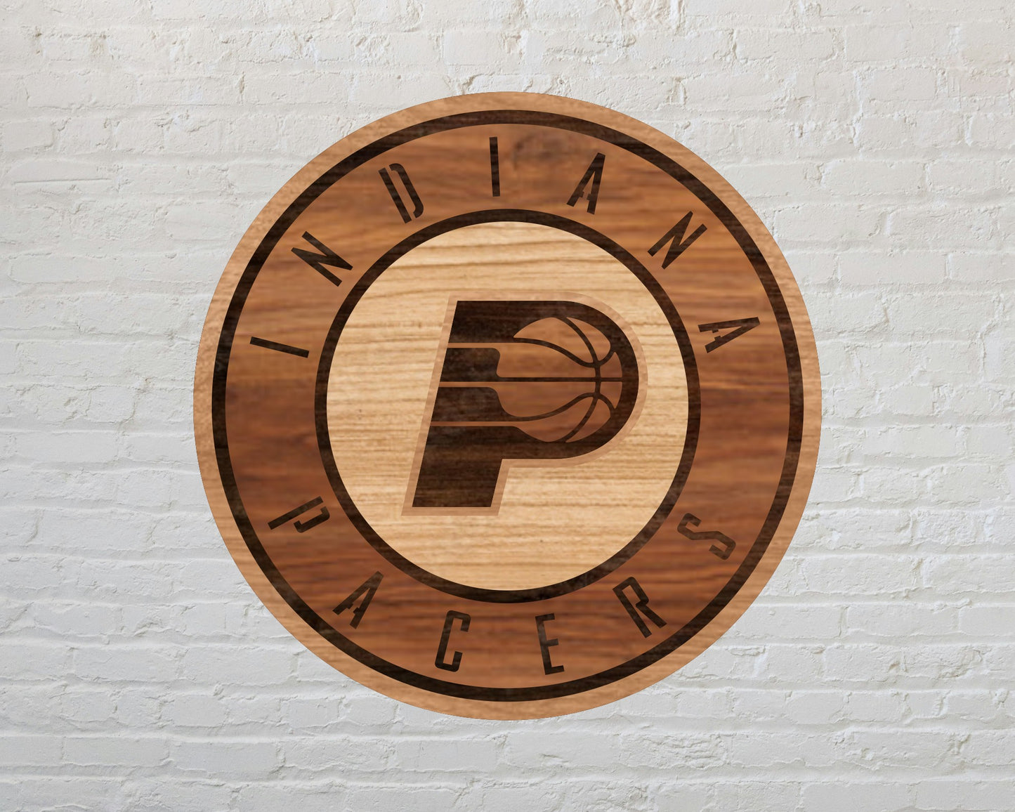 Indiana Pacers Multi Layer Laser Cut files svg dxf ai png