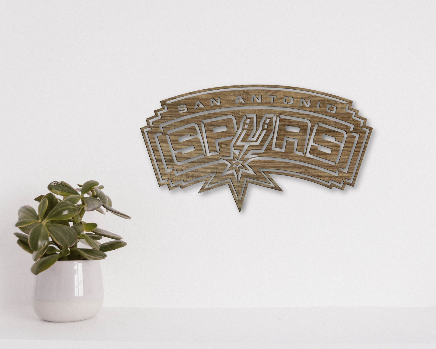 San Antonio Spurs NBA Teams Designed Logo Badge Shield Metal Laser Cut files svg dxf ai png jpg pdf eps