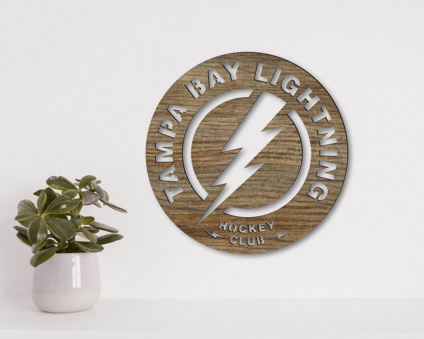 Tampa Bay Lightning NHL Teams Designed Logo Badge Shield Metal Laser Cut files svg dxf ai png jpg pdf eps