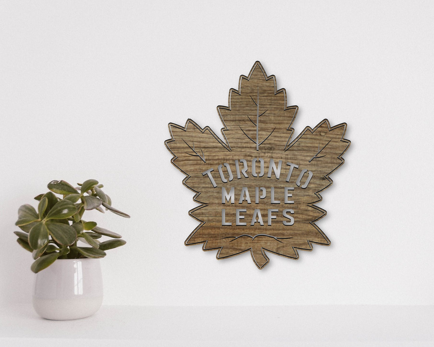 Toronto Maple Leafs NHL Teams Designed Logo Badge Shield Metal Laser Cut files svg dxf ai png jpg pdf eps