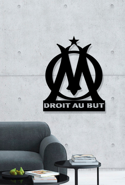 Olympique Marseille FC Batch Shield Metal Laser Cut files