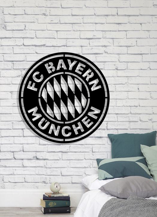 Bayern Munich FC Batch Shield Metal Laser Cut file svg dxg jpg png pdf ai eps