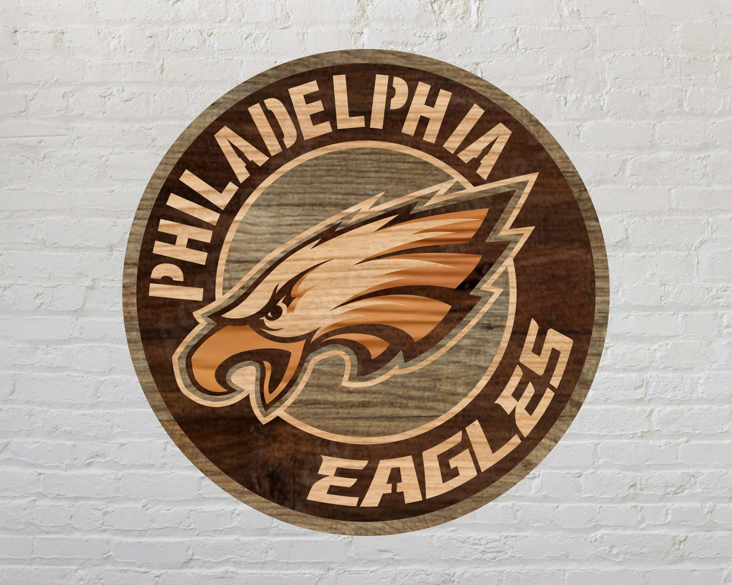 Philadelphia Eagles 1 Multi Layered Laser Cut files svg dxf ai png