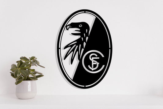 SC Freiburg FC Batch Shield Metal Laser Cut files svg dxg jpg png pdf ai eps