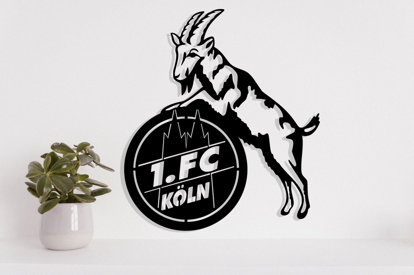 Koln FC Batch Shield Metal Laser Cut files
