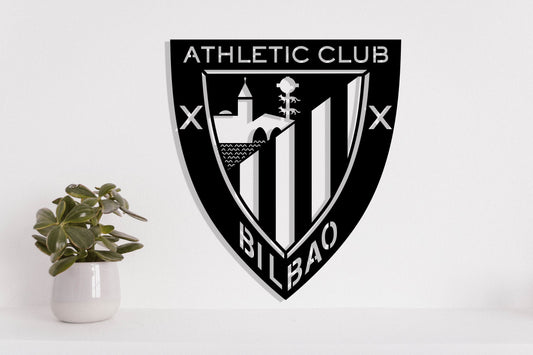 Athletic Bilbao FC Batch Shield Metal Laser Cut files
