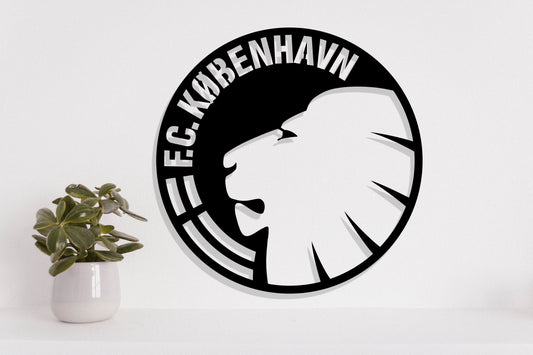 Copenhagen FC Batch Shield Metal Laser Cut files