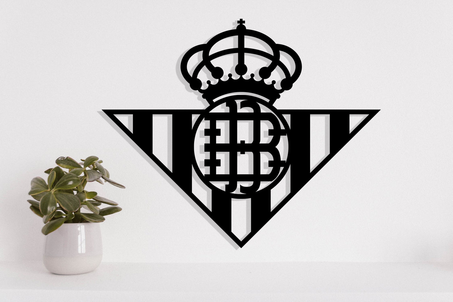 Real Betis FC Batch Shield Metal Laser Cut files svg dxf ai png jpg pdf eps