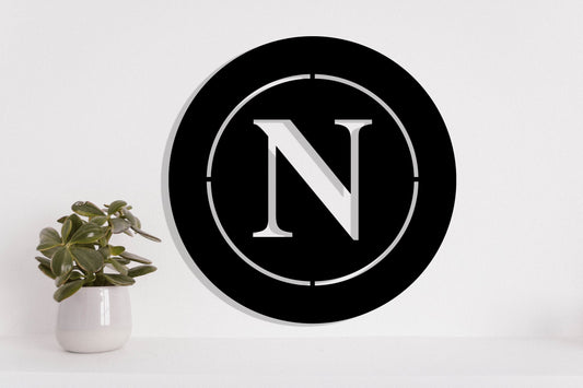 Napoli FC Batch Shield Metal Laser Cut files svg dxf jpg png pdf ai eps