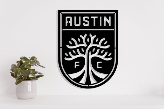 Austin FC Batch Shield Metal Laser Cut files
