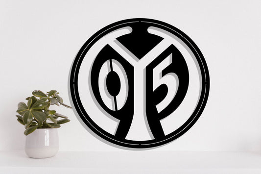 Mainz 05 FC Batch Shield Metal Laser Cut files svg dxg jpg png pdf ai eps