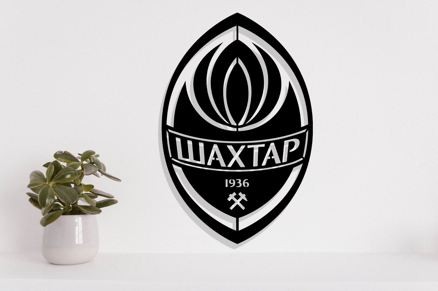 Shakhtar Donetsk FC Batch Shield Metal Laser Cut files
