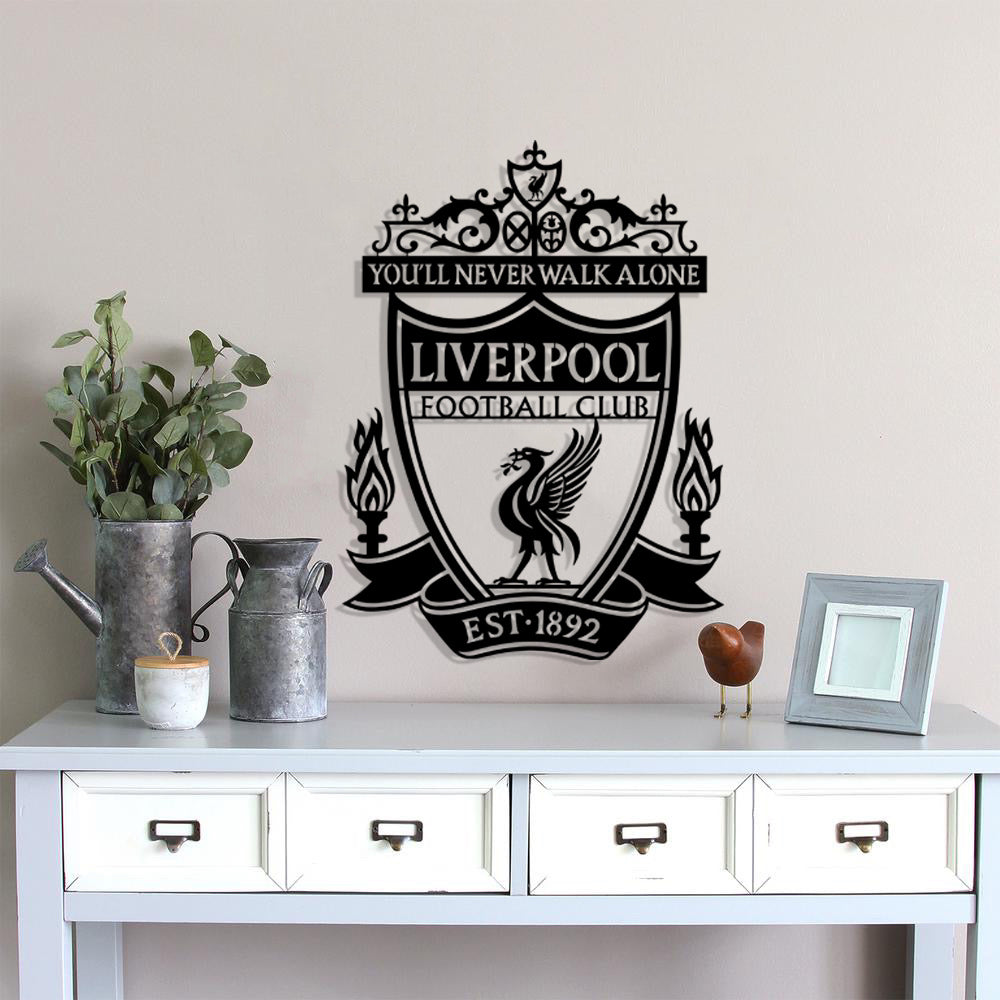 Liverpool FC Batch Shield Metal Laser Cut files