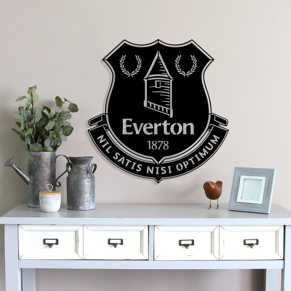 Everton FC Batch Shield Metal Laser Cut files