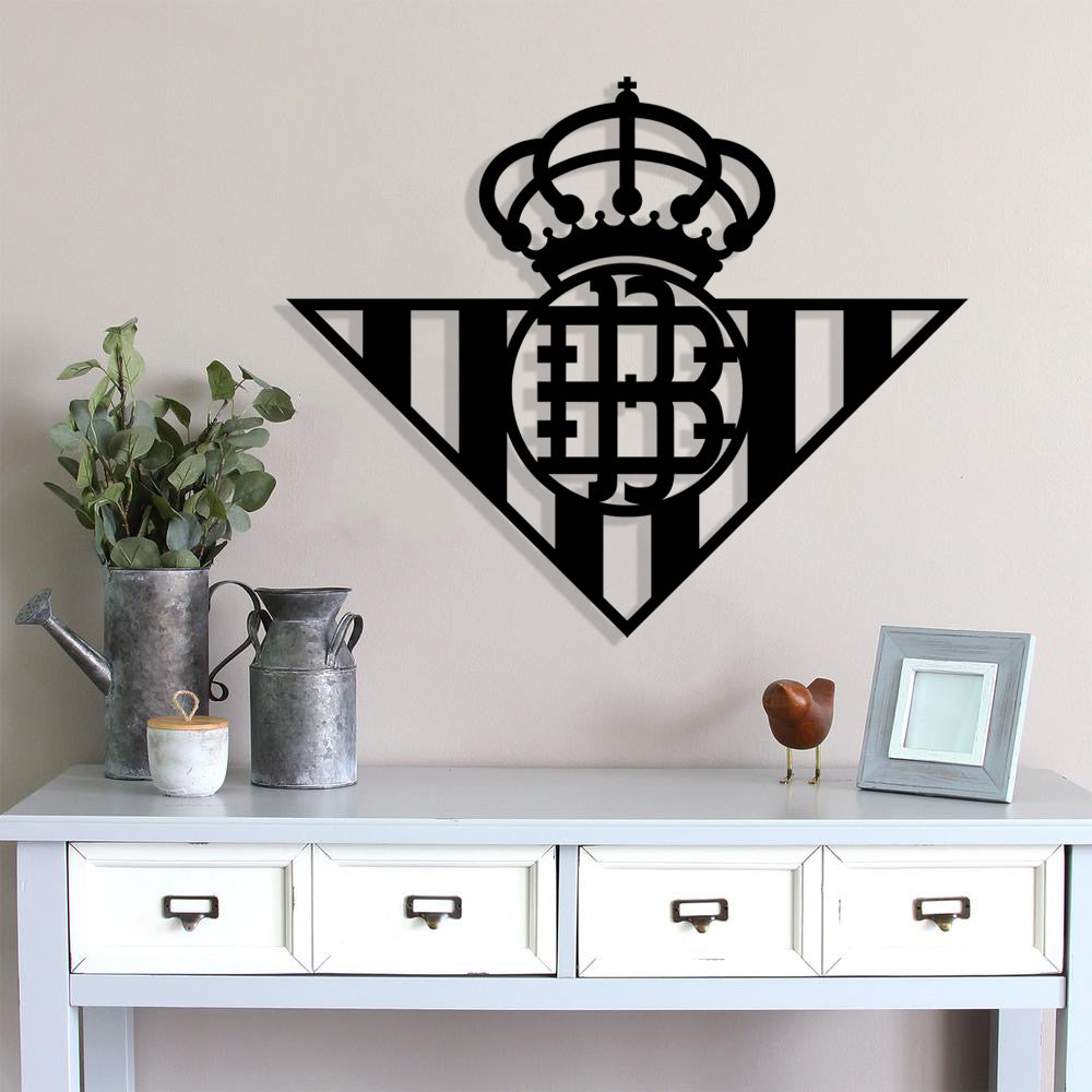 Real Betis FC Batch Shield Metal Laser Cut files svg dxf ai png jpg pdf eps