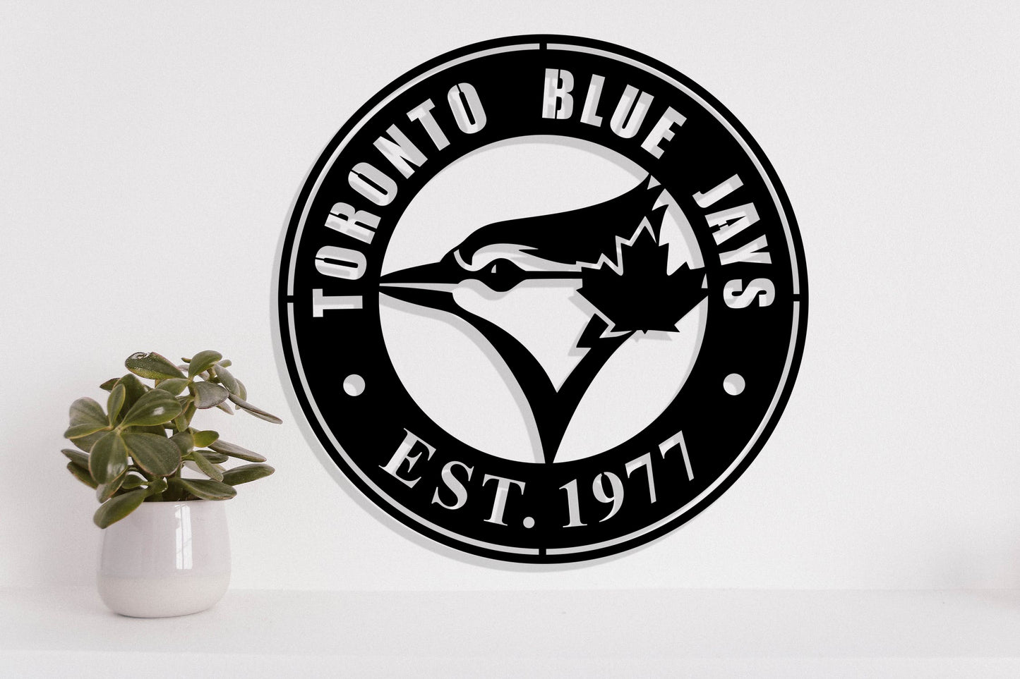 Toronto Blue Jays Batch Shield Metal Laser Cut files