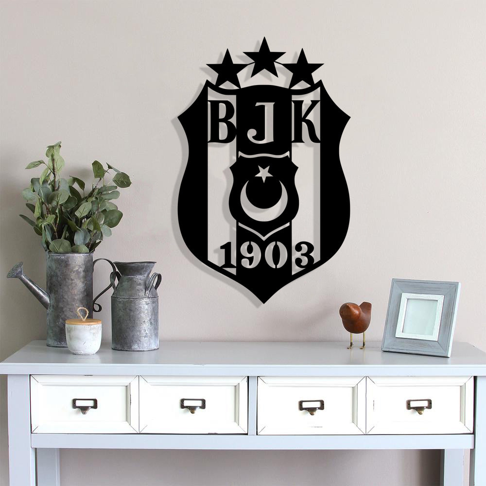 Besiktas FC Batch Shield Metal Laser Cut files