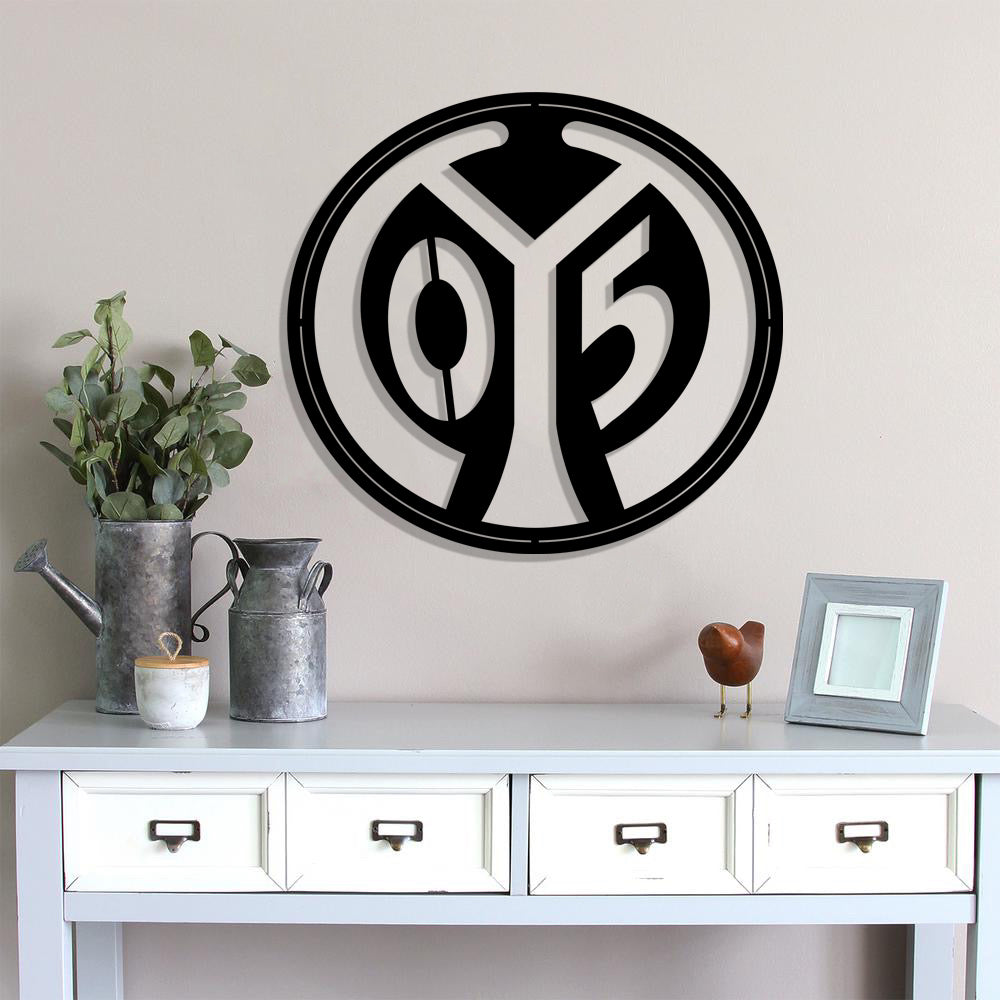 Mainz 05 FC Batch Shield Metal Laser Cut files svg dxg jpg png pdf ai eps