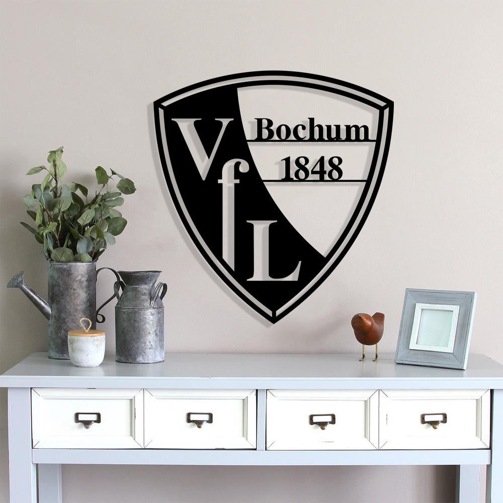 Bochum FC Batch Shield Metal Laser Cut file svg dxg jpg png pdf ai eps