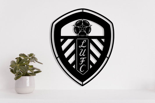Leeds United FC Badge Shield Metal Laser Cut files