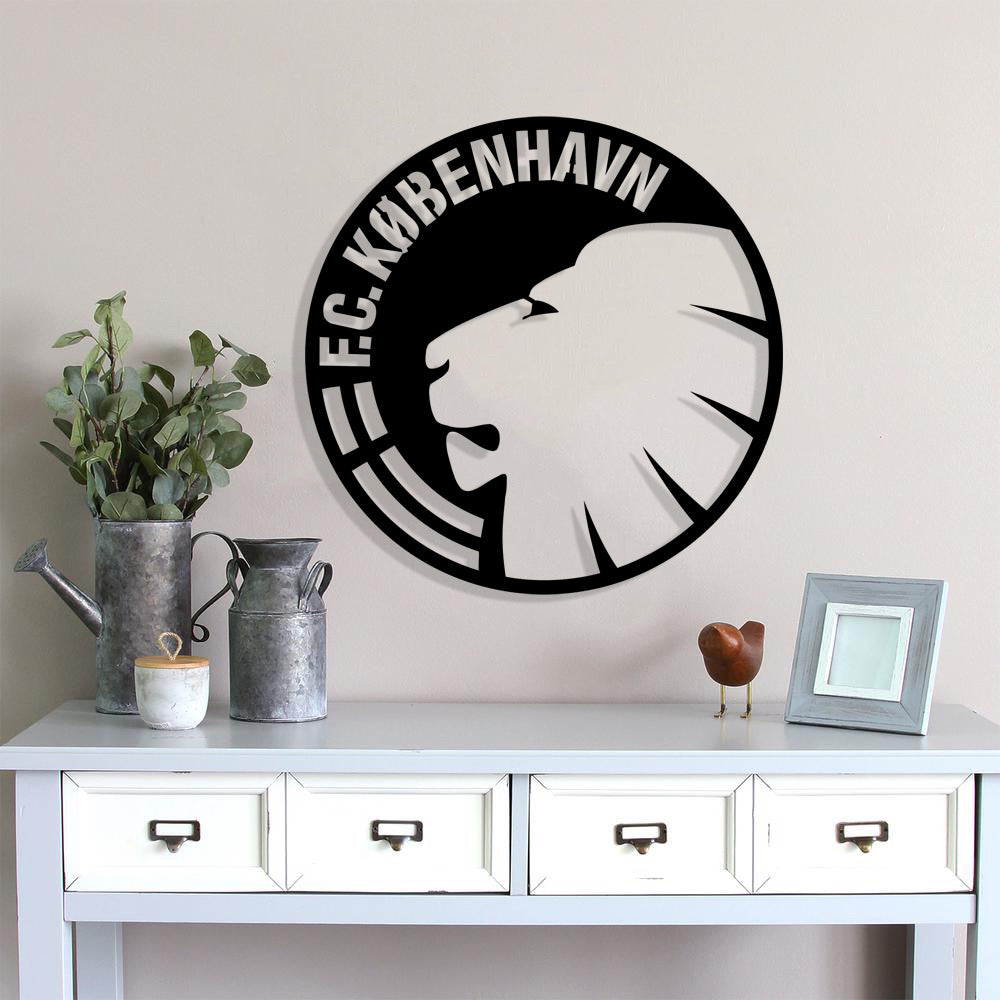 Copenhagen FC Batch Shield Metal Laser Cut files