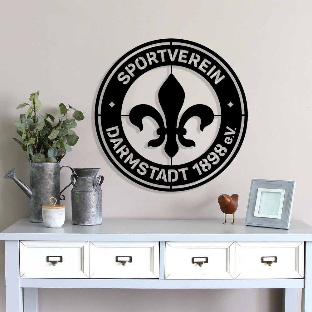 SV Darmstadt 98 FC Batch Shield Metal Laser Cut files svg dxg jpg png pdf ai eps