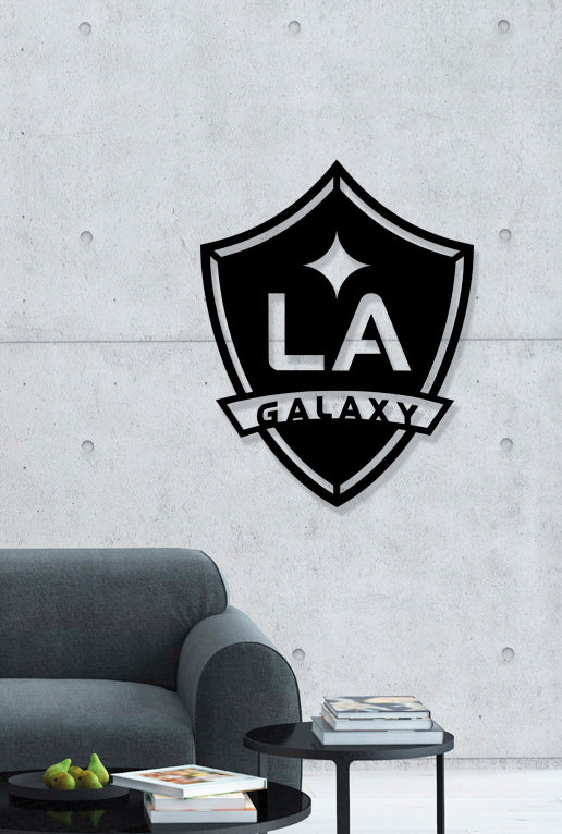 LA Galaxy FC Batch Shield Metal Laser Cut files
