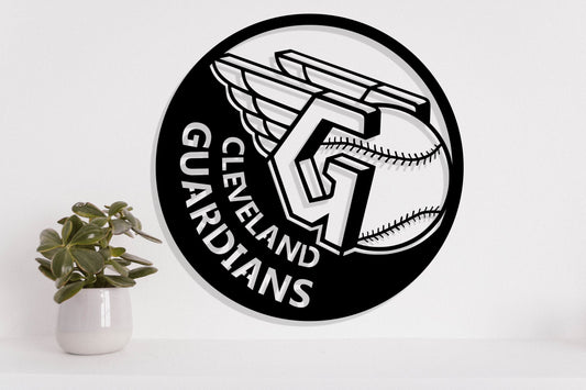 Cleveland Guardians Badge Shield Metal Laser Cut file svg dxf ai png jpg pdf eps