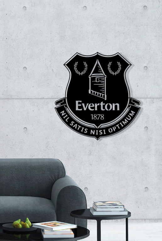 Everton FC Batch Shield Metal Laser Cut files