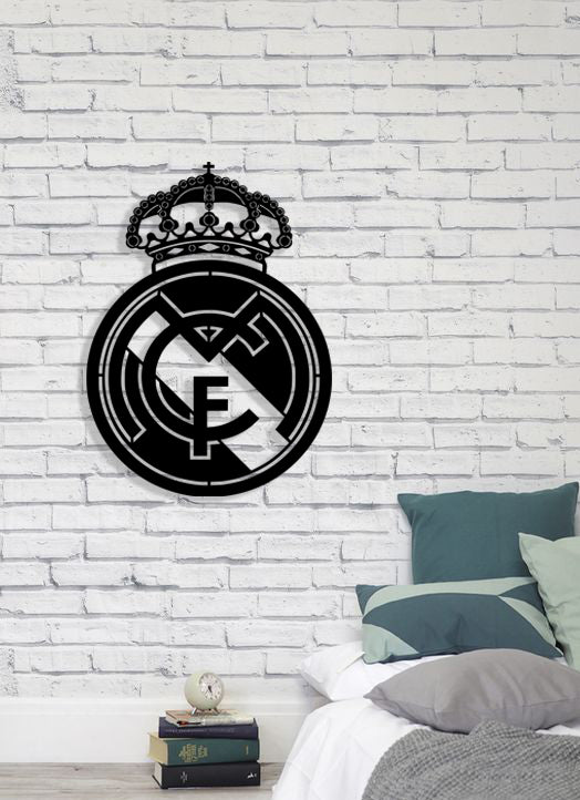 Real Madrid FC Batch Shield Metal Laser Cut files