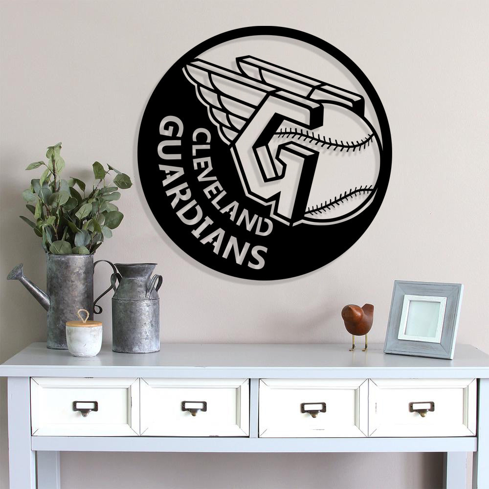 Cleveland Guardians Badge Shield Metal Laser Cut file svg dxf ai png jpg pdf eps