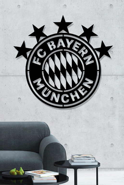 Bayern Munich FC Batch Shield Metal Laser Cut files svg dxg jpg png pdf ai eps