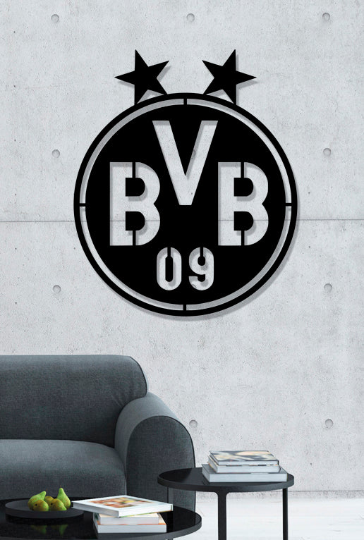 Borussia Dortmund FC Batch Shield Metal Laser Cut files svg dxg jpg png pdf ai eps