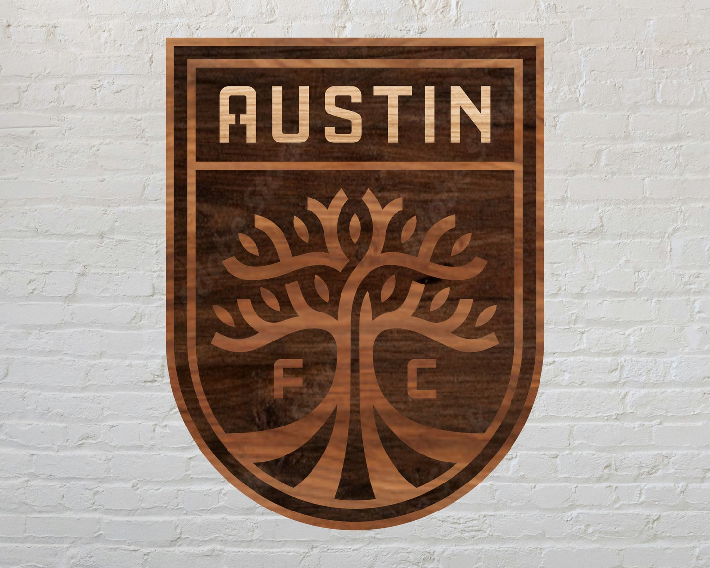 Austin FC Multilayer Laser Cut files svg dxf ai png