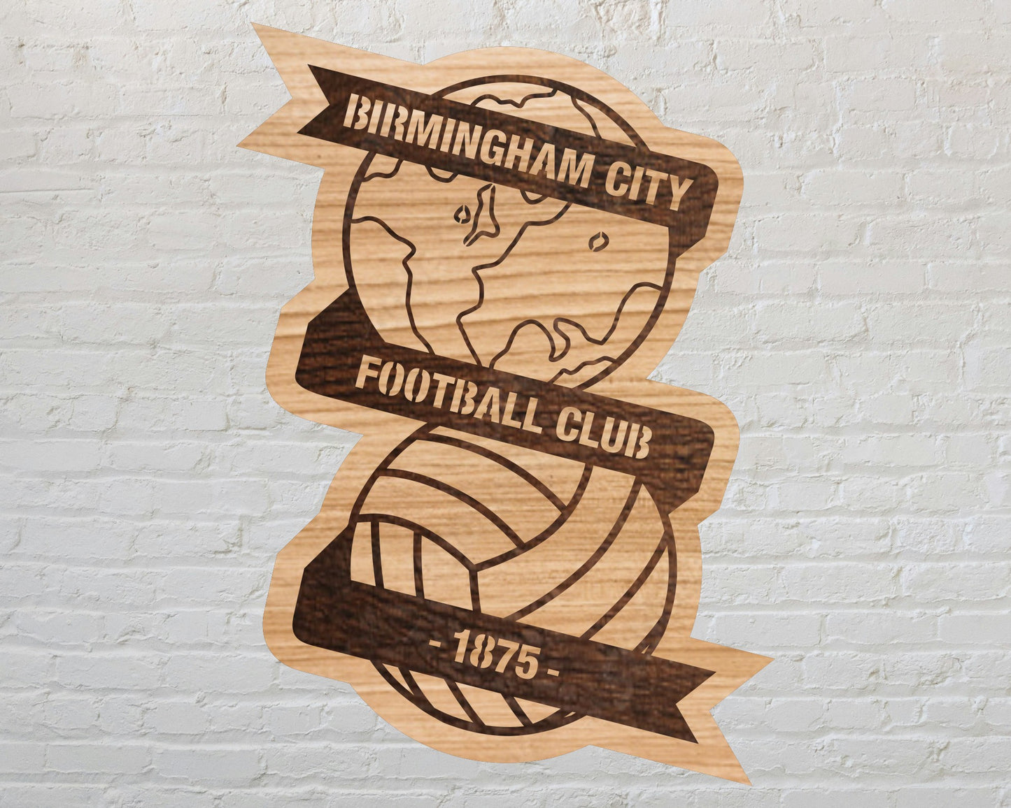 Birmingham City FC Multi Layer Laser Cut files