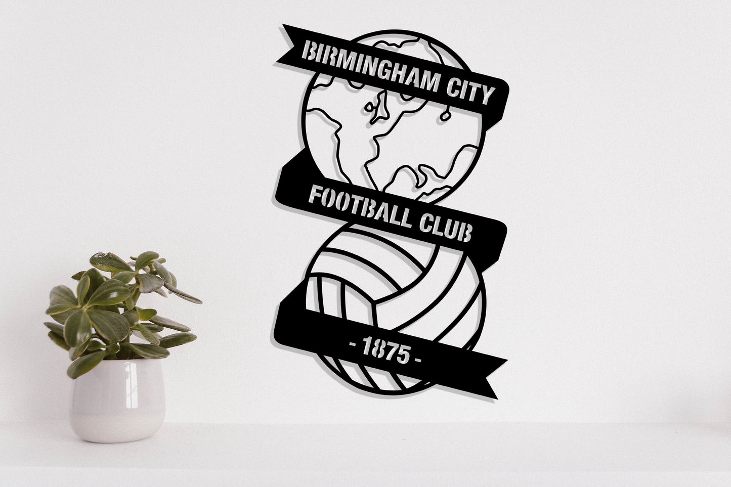 Birmingham City FC Batch Shield Metal Laser Cut files svg dxg jpg png pdf ai eps