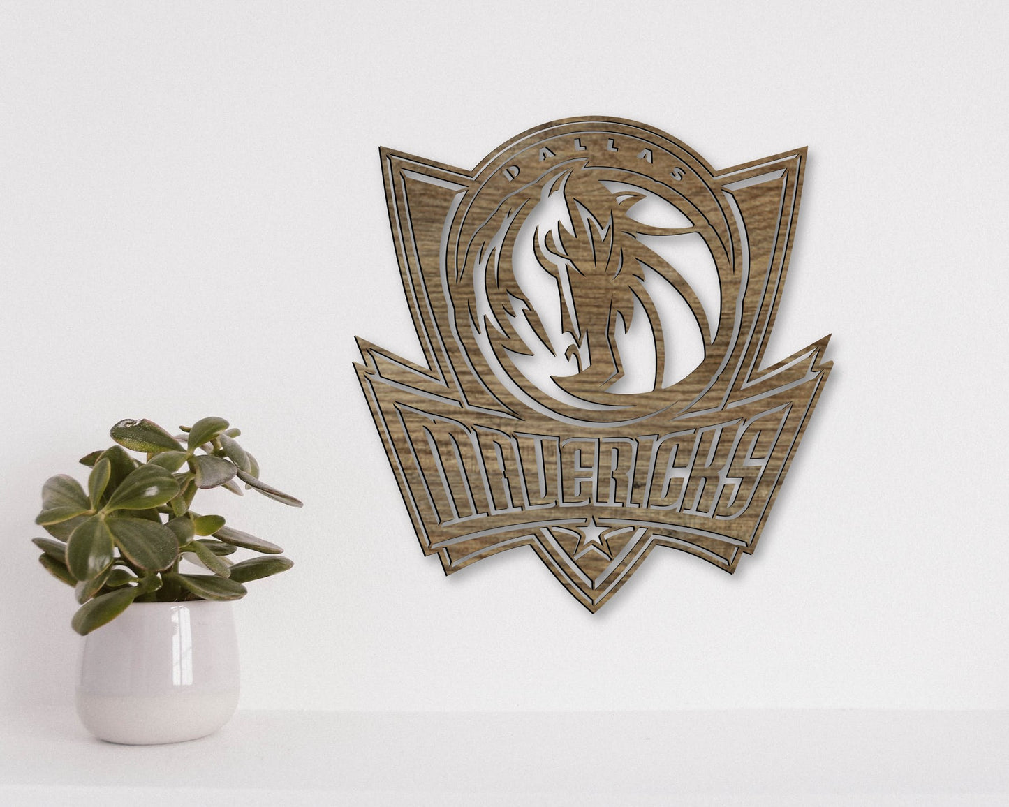Dallas Mavericks NBA Teams Designed Logo Badge Shield Metal Laser Cut files svg dxf ai png jpg pdf eps