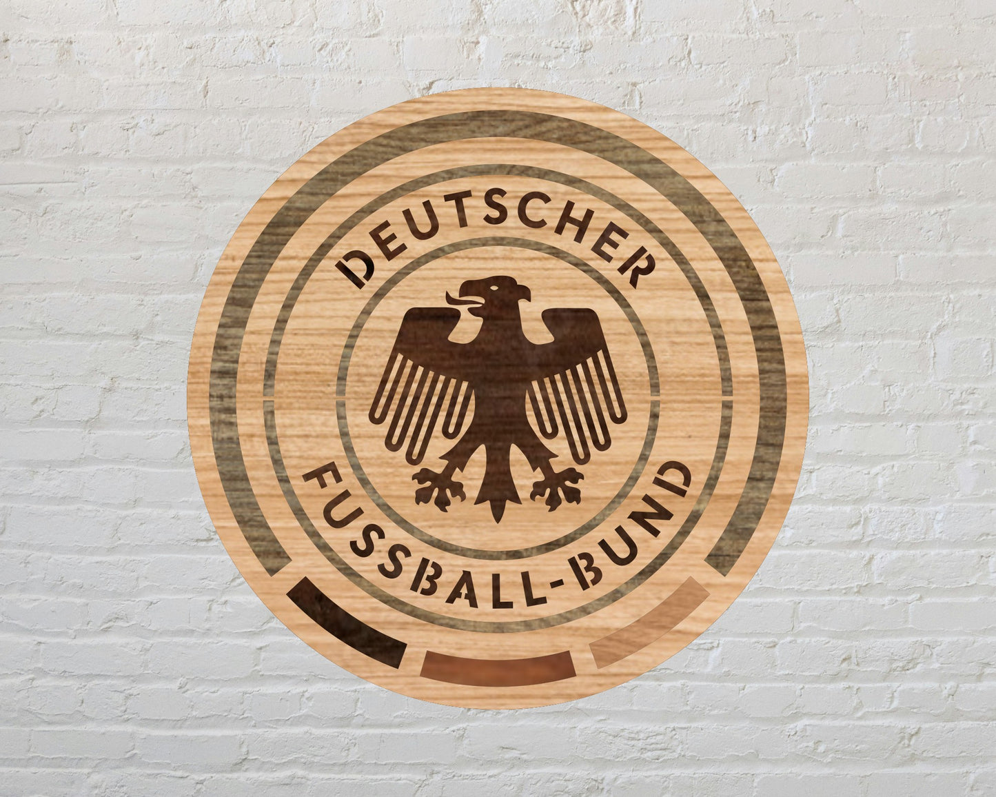 Germany National Football Team Multi Layer Laser Cut files ai png svg dxf