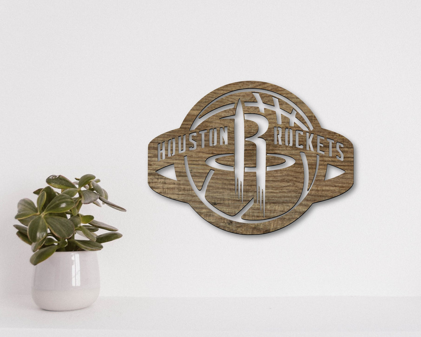 Houston Rockets NBA Teams Designed Logo Badge Shield Metal Laser Cut files svg dxf ai png jpg pdf eps